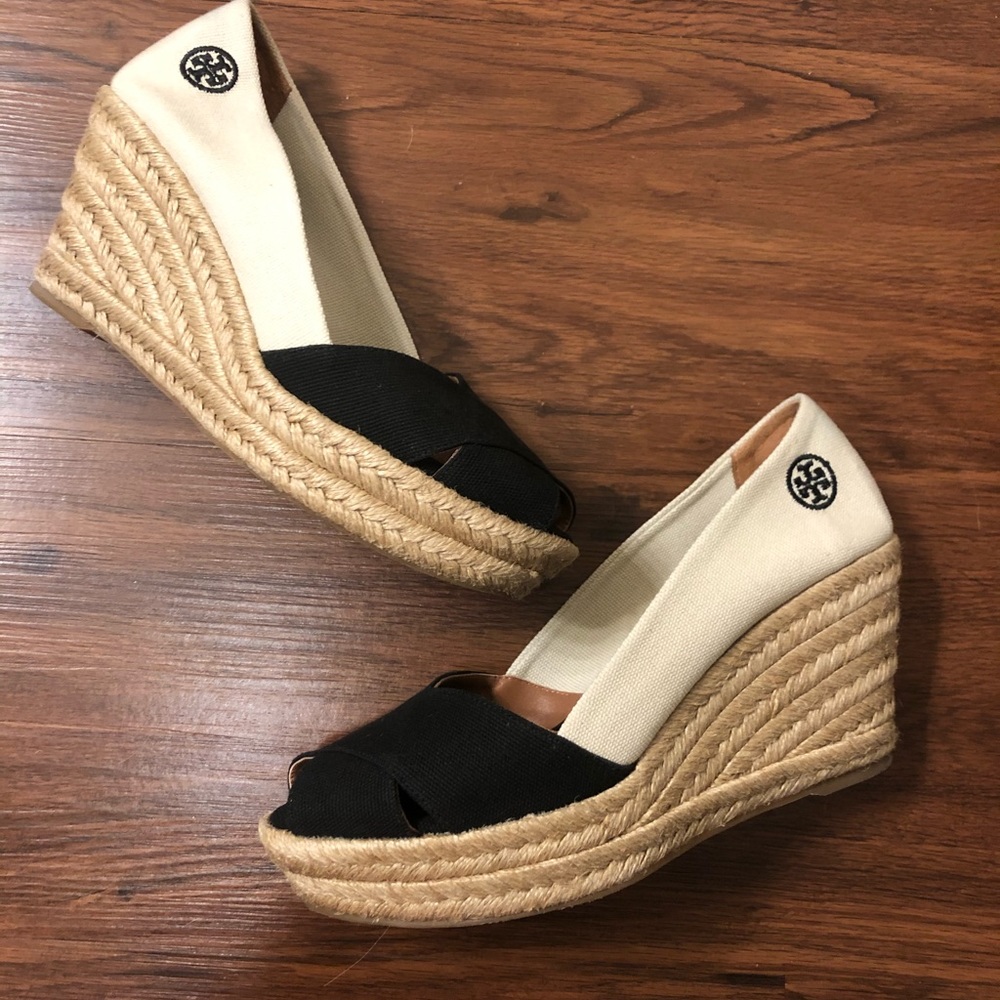 Tory Burch Filipa 75mm wedge espadrille